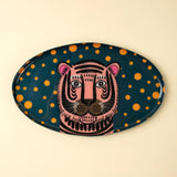 Tiger Spot Decorative Enameled Tray