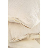 Kerala Kantha  Duvet Set Cream