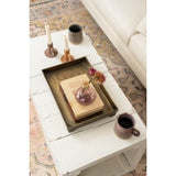 Footed Coffee Table Tray