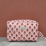 Daisy Check Wash Bag