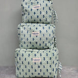 Tulip Check Wash Bag