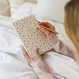 The Three Question Journal Linen - Daily Guided Wellbeing