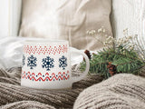 Wide Base Mug with Nordic Pattern