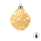 Organic Ball Ornament with LED