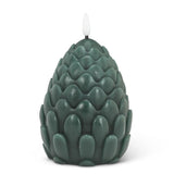 Large Pinecone LED Candle 5"