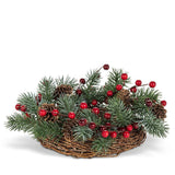 Fir & Berry Candle Ring