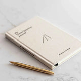 The Three Question Journal Linen - Daily Guided Wellbeing