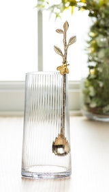 Long Spoon with Bee on Twig