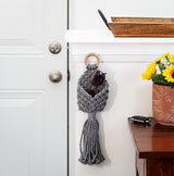Small Macrame Wall Pouch