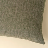 20x20 Linen Chambray Pillow, Green