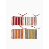 Jaipur Stripe Medium Pink Pouch