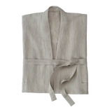 Linen Robe, Ivory