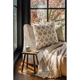 Salvia Block Print Pillow
