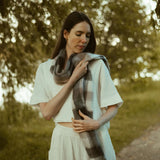 Seamless Scarf - Walnut Check