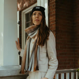 Seamless Scarf - Walnut Check