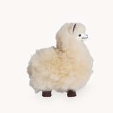 Alpaca Fur Standing Alpaca Beige