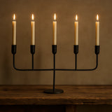 Luna Candelabra, Black