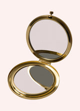 Embroidered Mirror - Mustard Flower