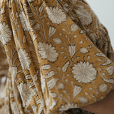 Mira Midi Dress - Gold Sona