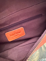 Sling Leather Bag with Cow Head E Design