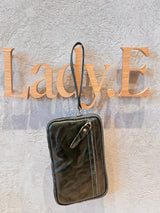 Vintage Leather Phone Pouch