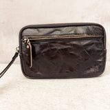 Vintage Leather Phone Pouch