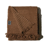 TEMPO II THROW TABAC COTTON