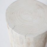 Nova Wide 18" Stump - Round - White