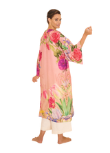 Kimono Gown - Floral Study - Petal Pink