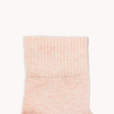 Striped-Solid Pima Blush Socks - Pack of 2