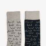 Boobie Pima Socks - Pack of 2 - S/M