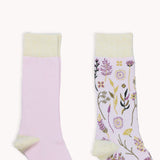 Botanical & Solid Pima Socks - Pack of 2