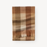 Blanket - Throw - Cinnamon Check