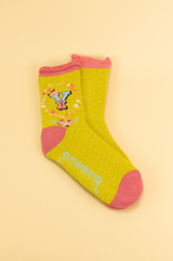 Letter Y Ankle Socks