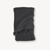 French Waffle Towel Anthracite