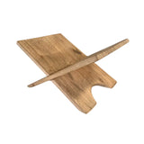 Vintage Reclaimed Elm Wood Book Stand