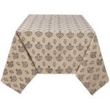 Salvia Block Print Tablecloth