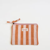 Jaipur Stripe Medium Pink Pouch