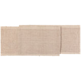 Lattice Table Runner - Dove Gray