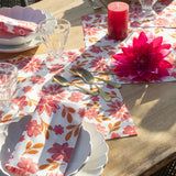 Maxi Fleur Rouge - Paviot Dinner Napkin