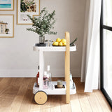 Bellwood Bar & Serving Cart White