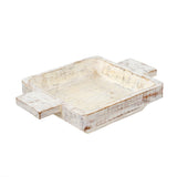 Whitewashed Dough Bowl