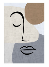 LE Art: ABSTRACT CLOSED EYE