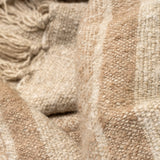 Tulum Striped Throw, Clay