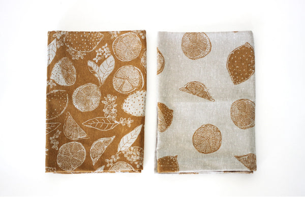 Marmalade Tea Towel Set of 2 Yellow