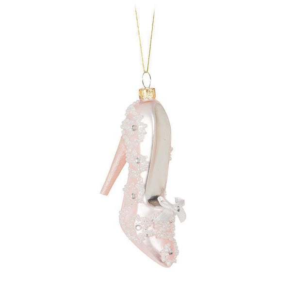 Fancy Pearl High Heel Ornament