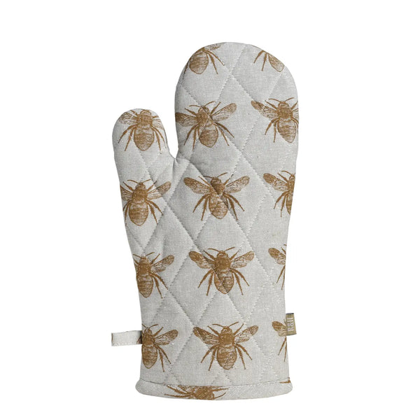 Mustard Honey Bee Oven Glove