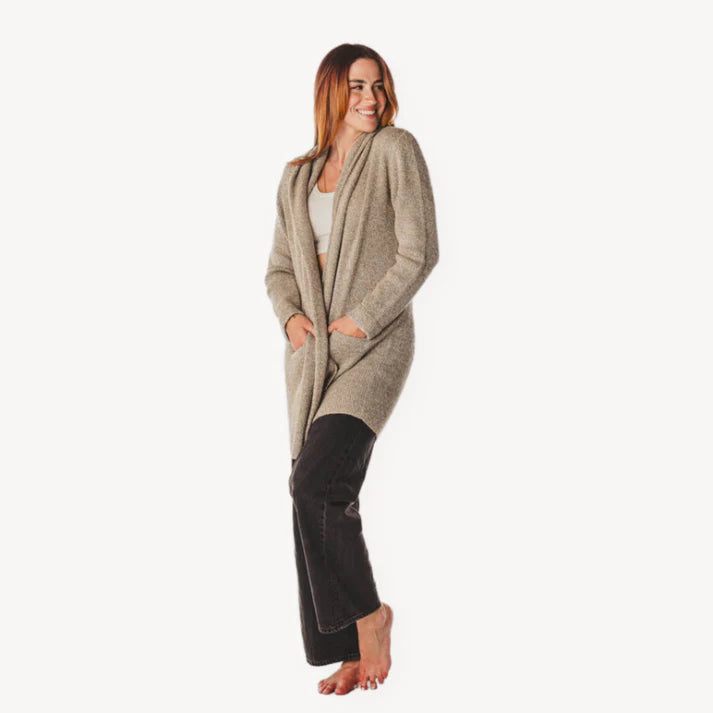 Mia Sweater - Beige Melange