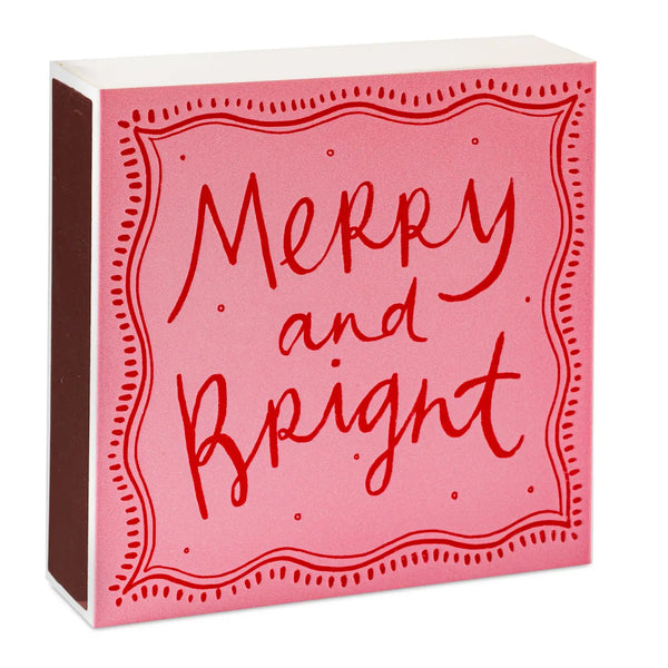 Merry & Bright | Christmas Safety Matches🎄