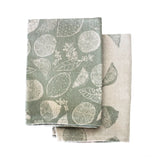 Marmalade Tea Towel Set of 2 Sage Green